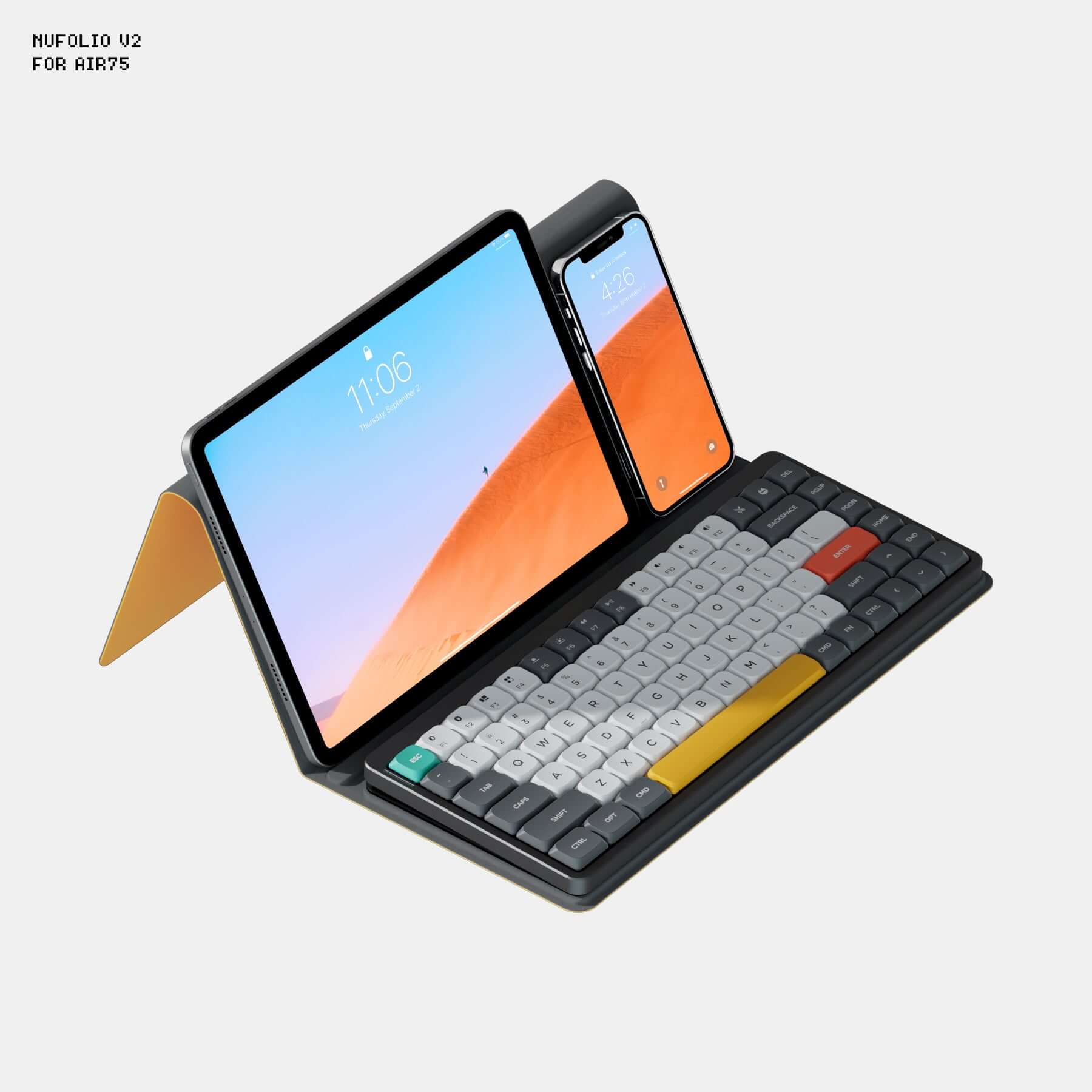 Air75 NuFolio V2 Keyboard Carrying Case|NUPHY®