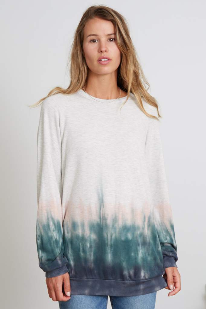 Good Hyouman Dave Tie-Dye Sweatshirt- Laurel Wreath Bamboo – Styleartist