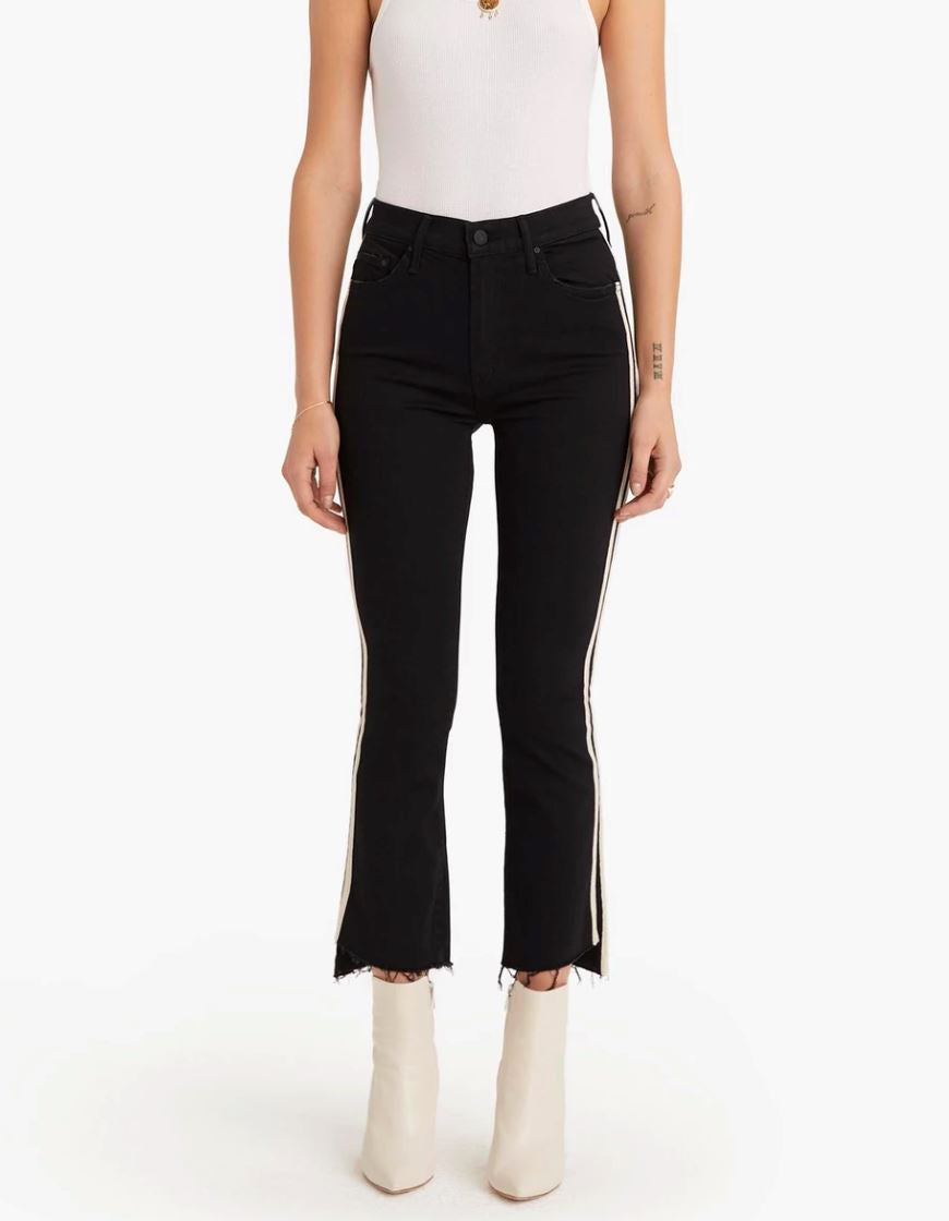 Mother Denim Insider Crop Step Fray - Guilty Racer – Styleartist