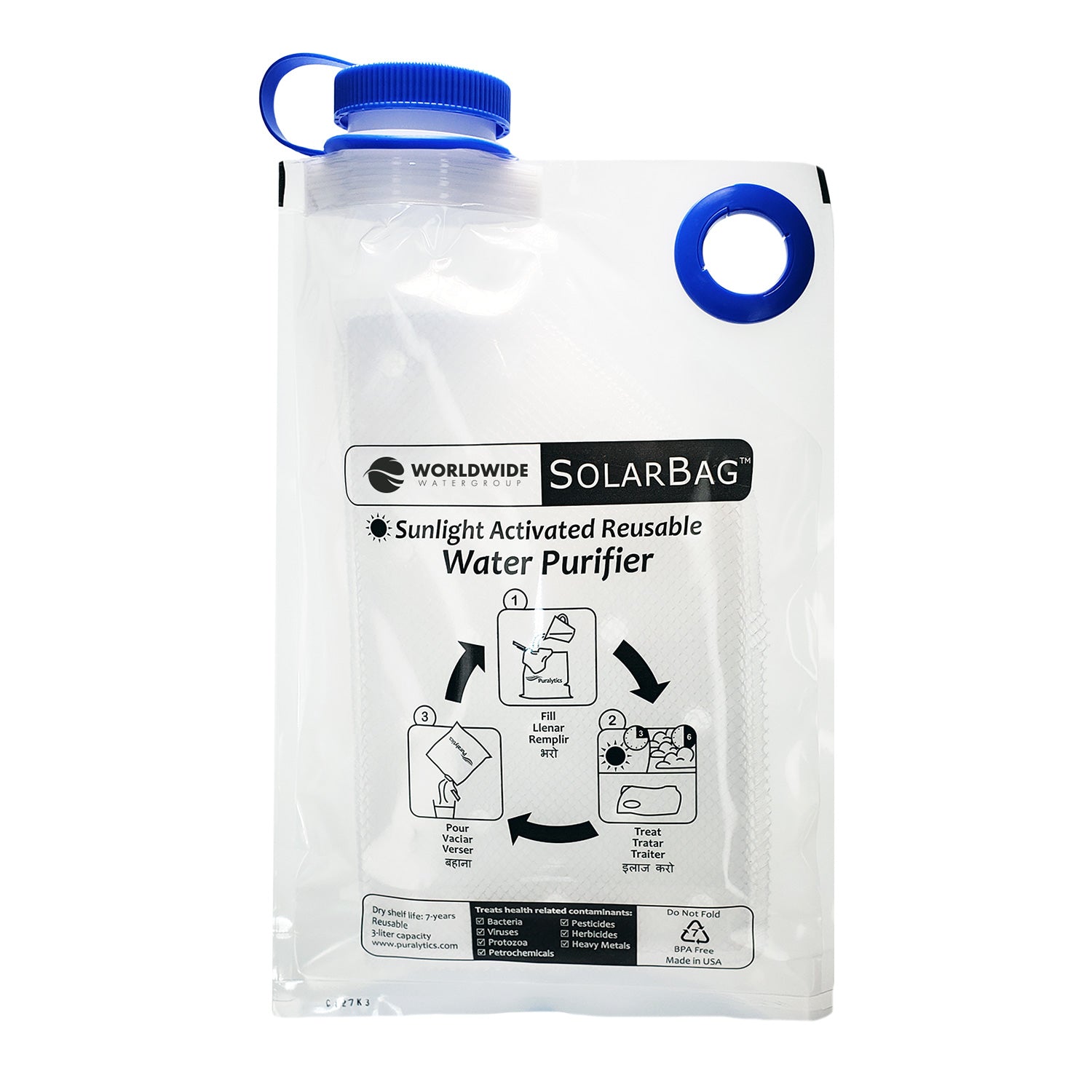 Pur-Blue Dye Indicator – SolarBag