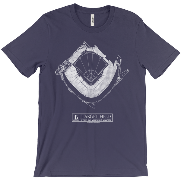 Milwaukee Brewers - Miller Park (Gold) Team Colors T-shirt – Ballpark  Blueprints