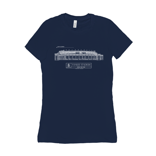 1923 Yankee Stadium Women's T-Shirt – Ballpark Blueprints