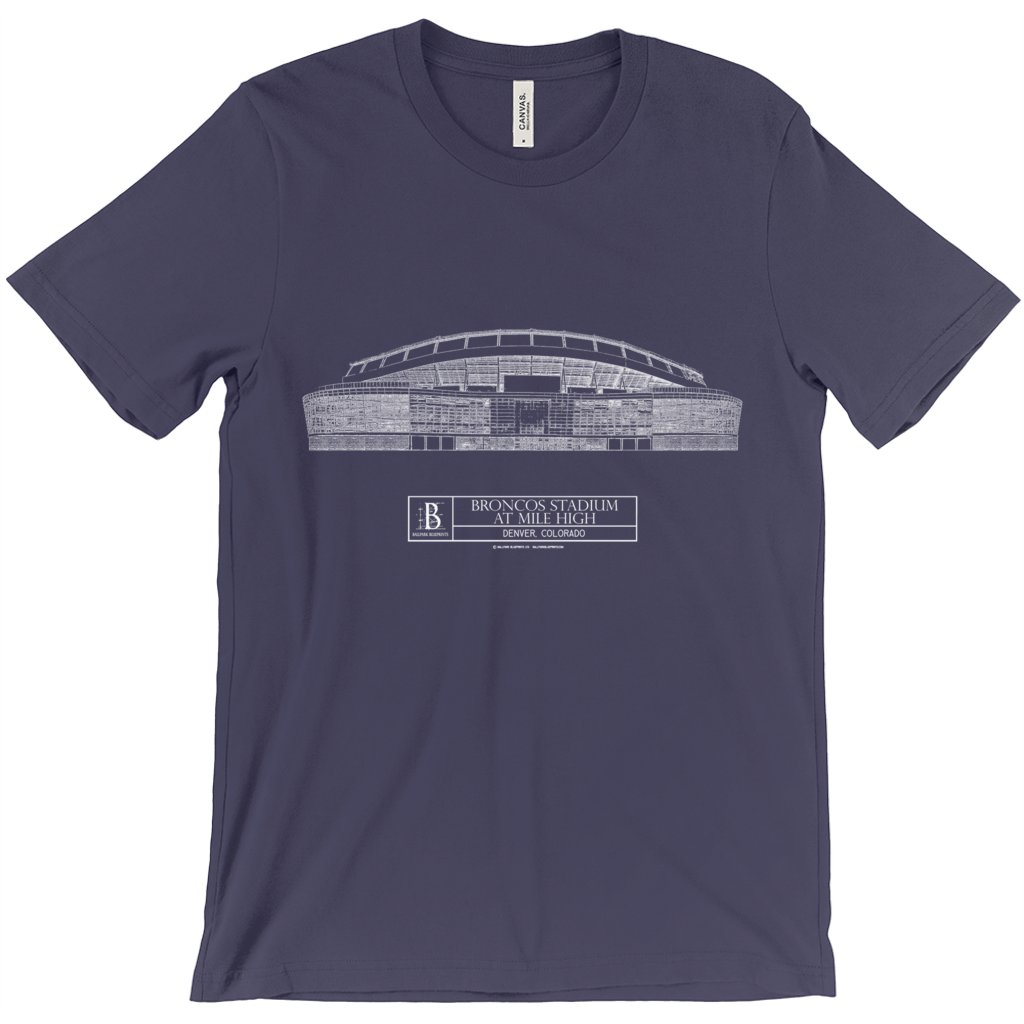 mile high stadium t shirt