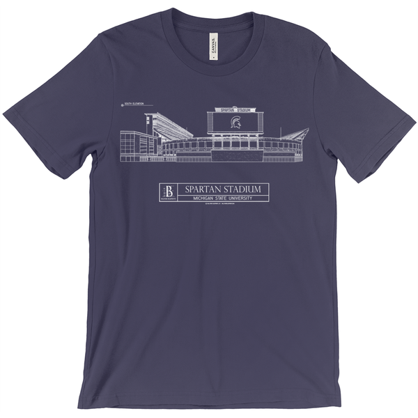 LA Dodgers - Dodger Stadium (White) Team Colors T-shirt – Ballpark  Blueprints