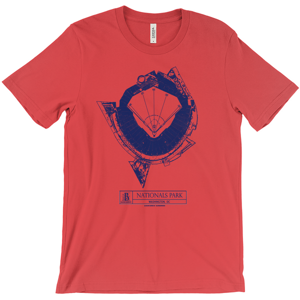 Cleveland Guardians - Progressive Field (Red) Team Colors T-Shirt –  Ballpark Blueprints