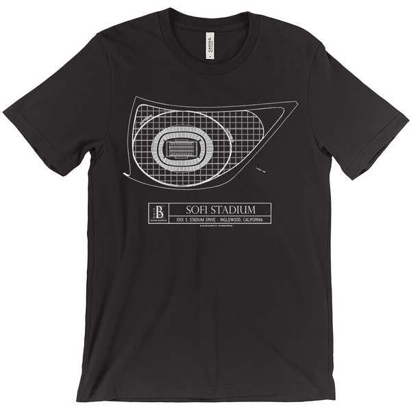 Allegiant Stadium Unisex T-Shirt – Ballpark Blueprints