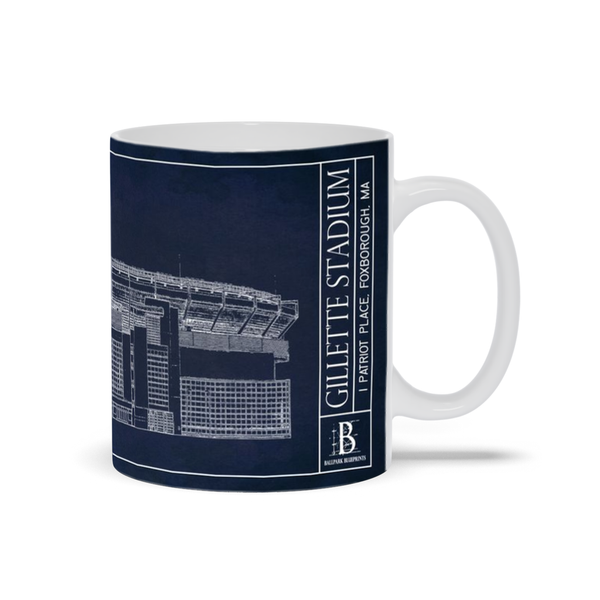 Gillette Stadium Ceramic Mug