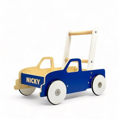 personalized blue truck buggy