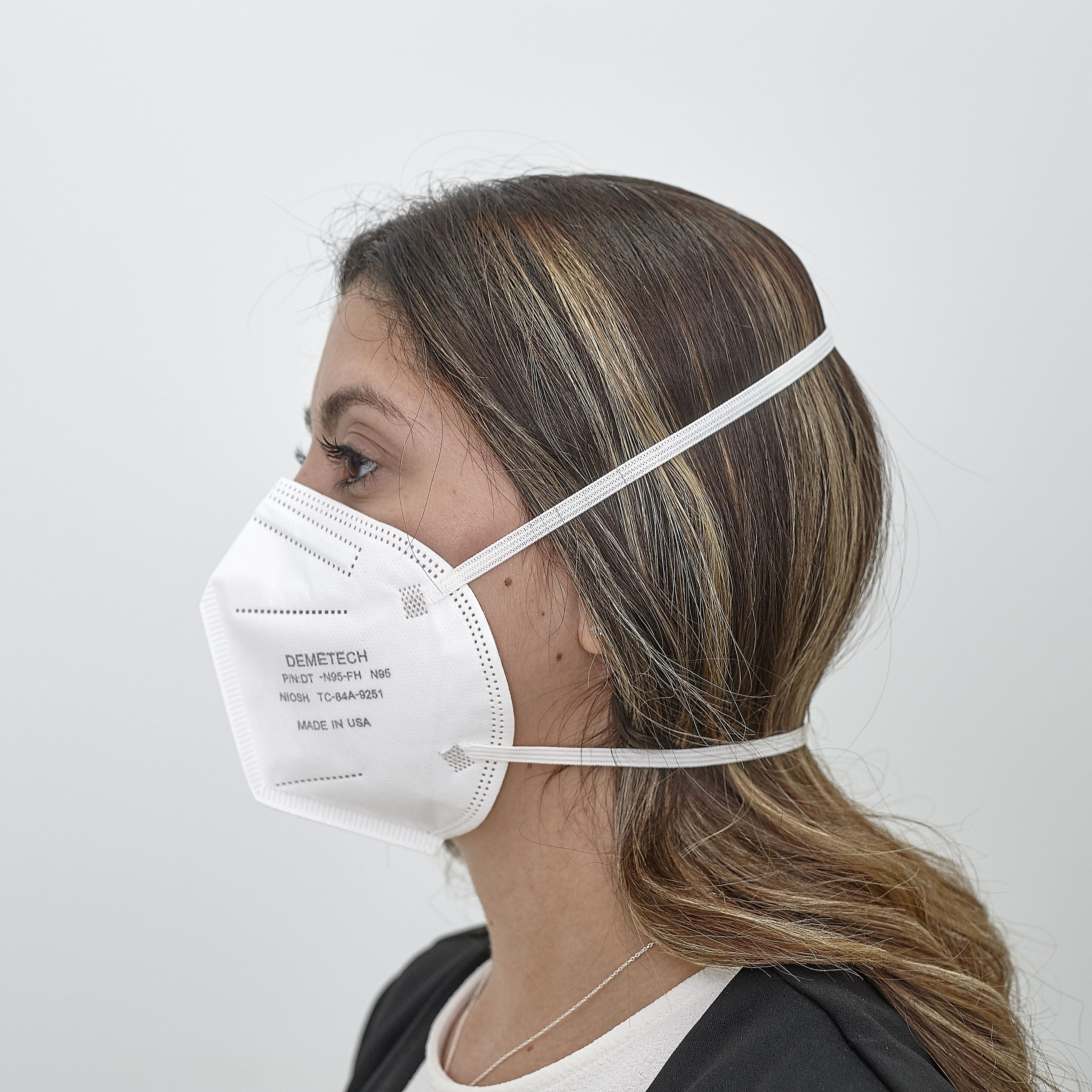 N95 Respirator Mask, Fold Style, NIOSH APPROVED, of 20 ), Size: R – DemeTECH