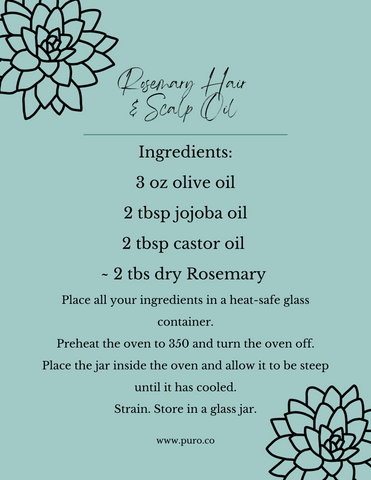 Rosemary Hair and Scalp Oil 