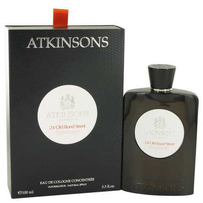 24 Old Bond Street Triple Extract by Atkinsons Eau De Cologne Concentree Spray 3.3 oz 100 ml Men Fragrance