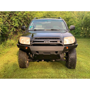 2003-2009 4th Generation Toyota 4 Runner Front High Clearance Front Winch Plate Bumper- (Non-Winch Model Available) PRECISION WELDED MODEL - USA METAL! Extra Heavy Duty! Grizzly High Quality! USA! OPTIONS AVAILABLE! Starting at $795+