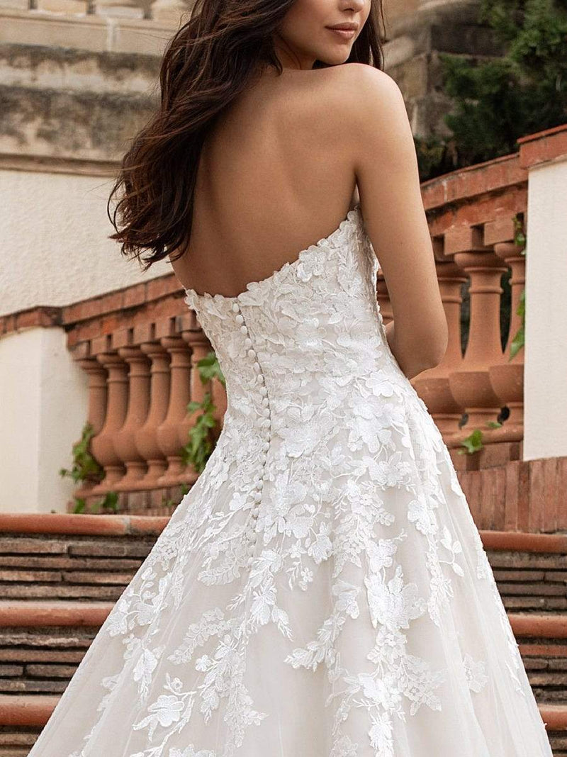 PRONOVIAS＊ elcira ウェディングドレス US4 割引クーポン対象品