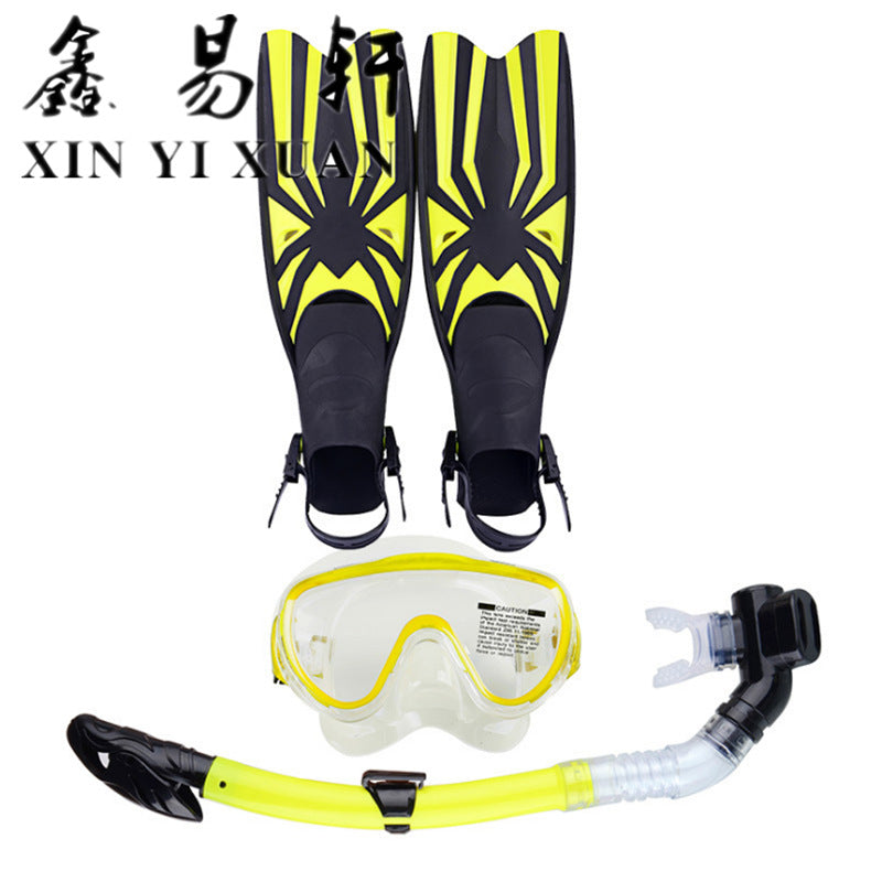 Snorkeling suit menyelam  masker pernapasan tabung sirip 