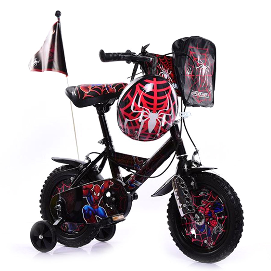 Sepeda Kartun Spiderman Sepeda Anak Sepeda Olahraga Bermain Sepeda 12 OCISTOKCOM