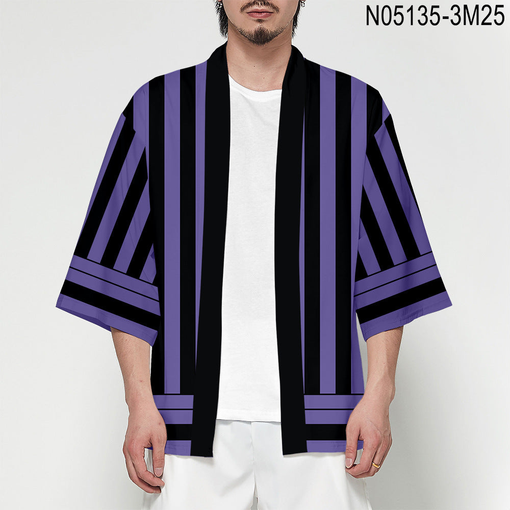 cospaly kimono kemeja pria jubah pakaian pria – OCISTOK.COM