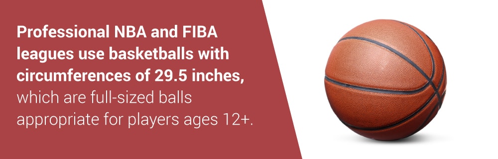 Pro Basketball Size
