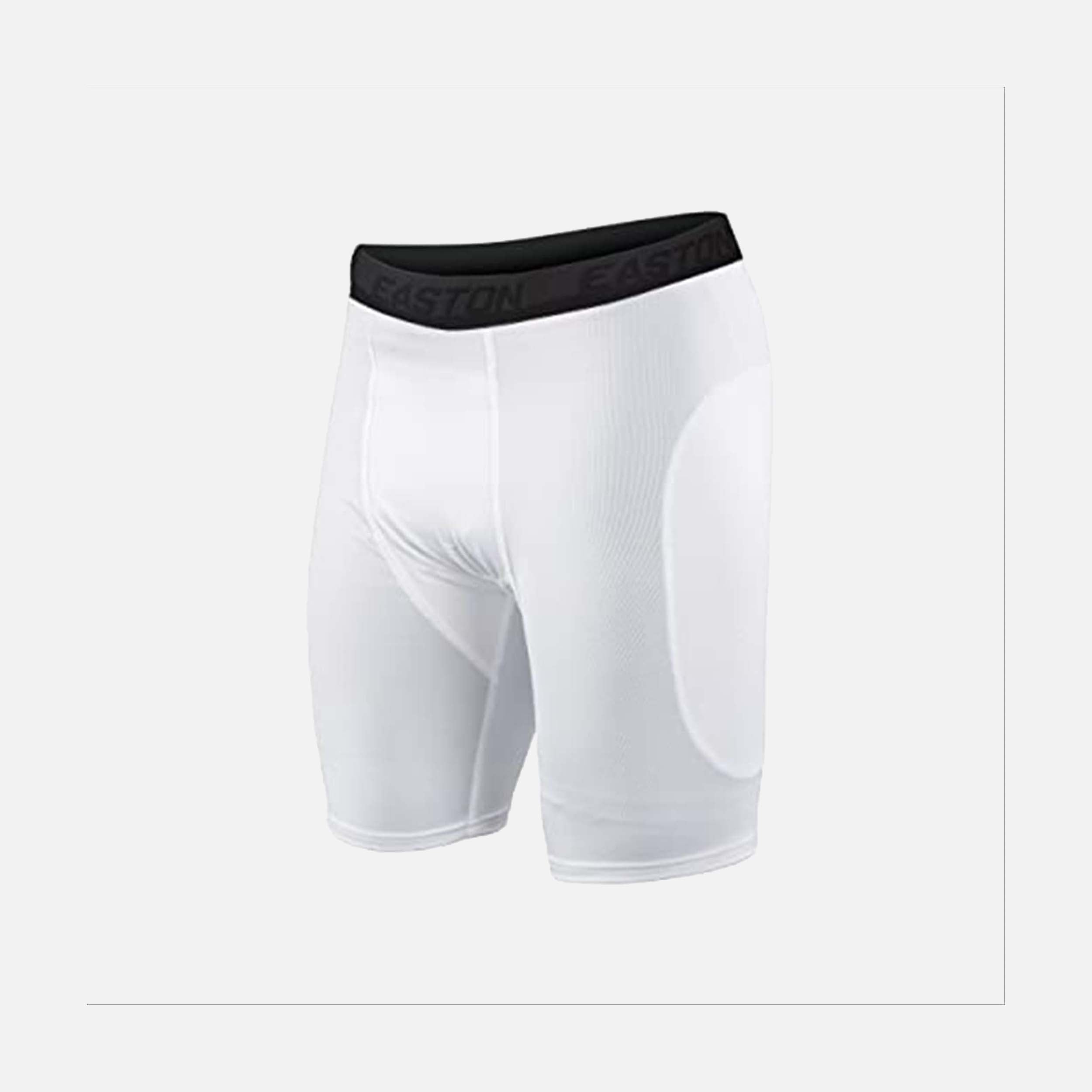 Adult Safe Sliding Short, White