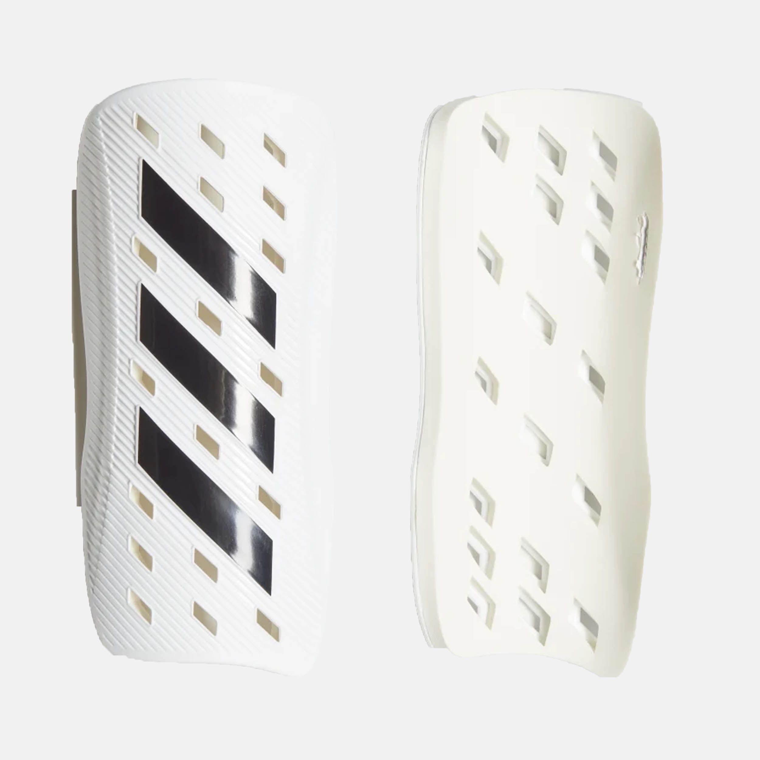 Tiro Club Shin Guards, White/Black