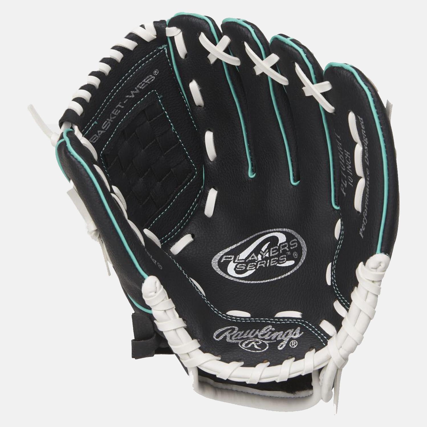 Youth Players Series 10 IN Infield-Outfield Baseball-Softball Glove, Teal