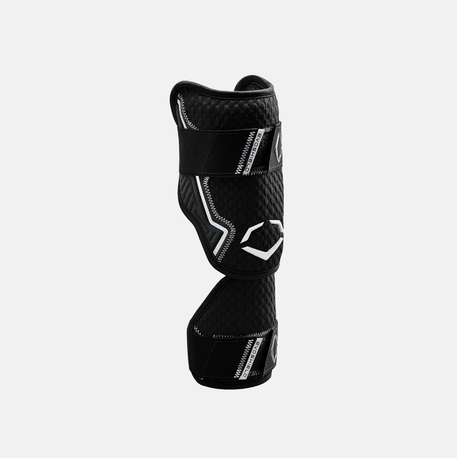 PRO-SRZ 2.0 Batter's Two-Piece Elbow Guard, Black