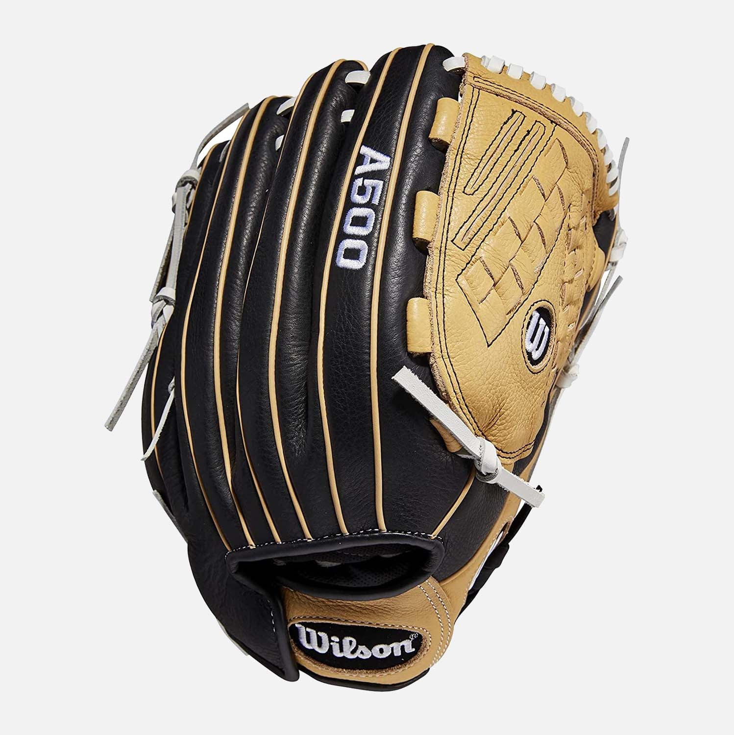 A550 12.5 IN Siren Fastpitch Softball Glove Series, Left Hand Thrower