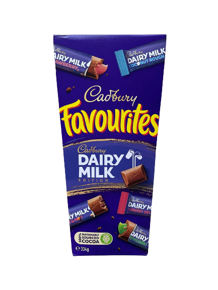 Cadbury Favourites Boxed Chocolate 334g