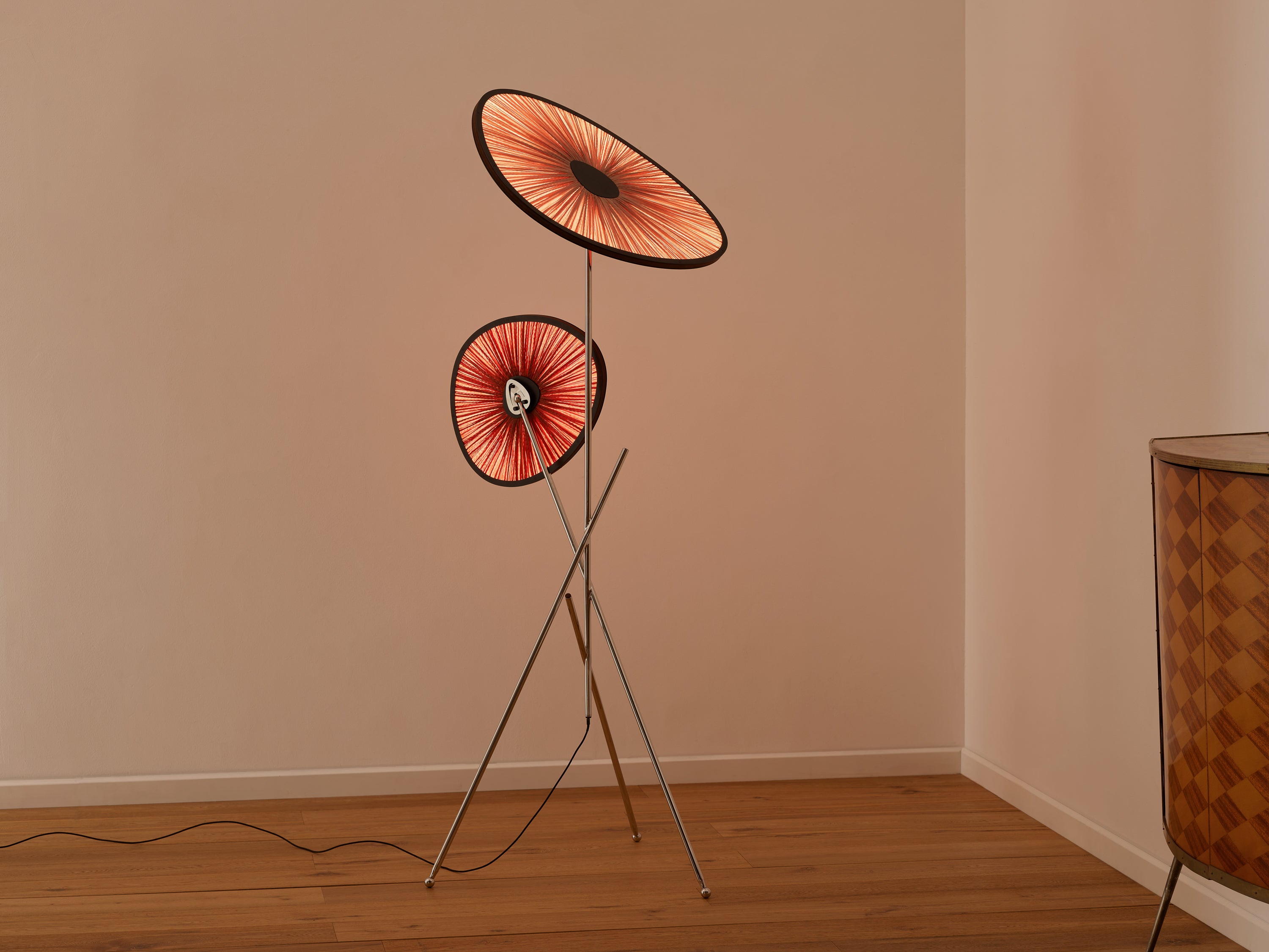 The Lakes Collection Floor Lamp by Albi Serfaty for Aqua Creations