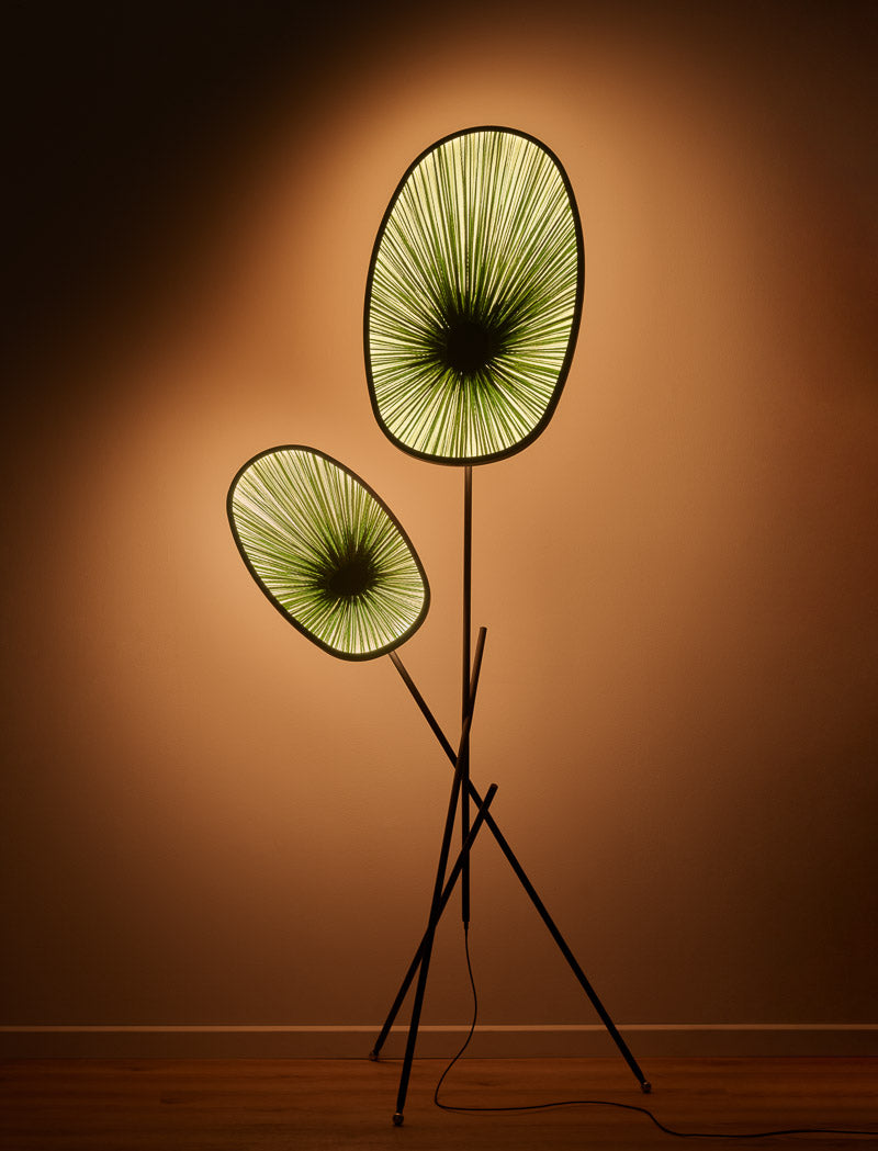 Lake Victoria Floor Lamp by Albi Serfaty for Aqua Creations Studio