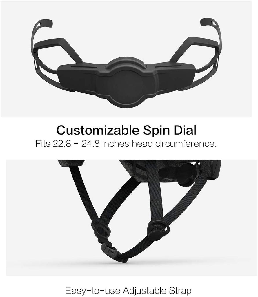 Segway Ninebot Bike Helmet, Black, CE/CPSC Certified, L/XL – cyclingsell