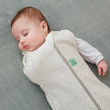 Organic Cocoon Swaddle Bag 0.2 TOG ergoPouch - Grey Marle - Mama Kisses