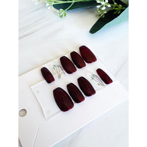 Mysterious Floral Queen Nail Set