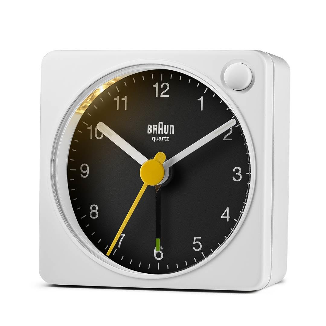 braun classic travel analogue alarm clock