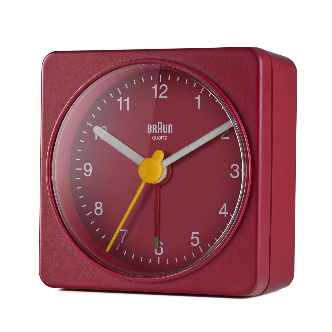 travel alarm clock analogue