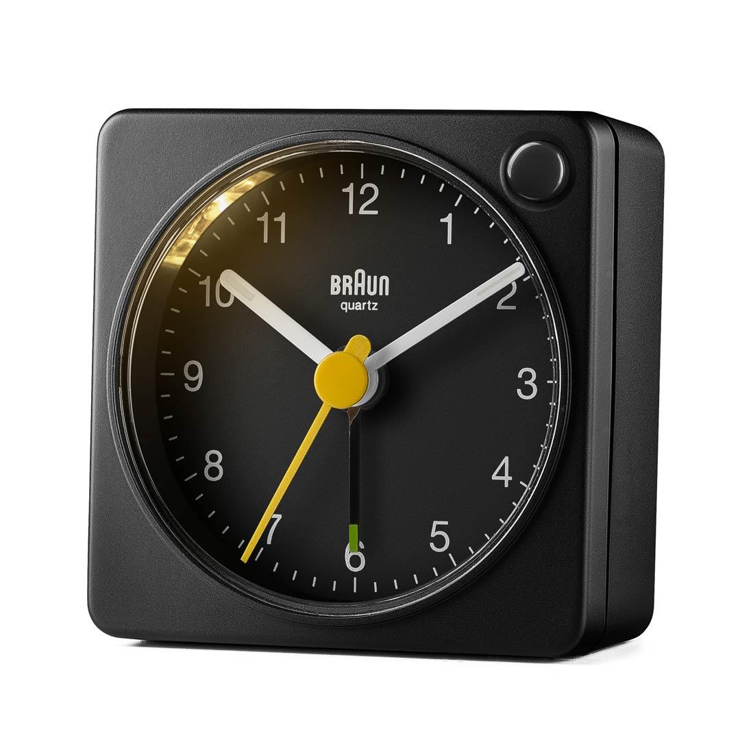 braun classic travel analogue alarm clock