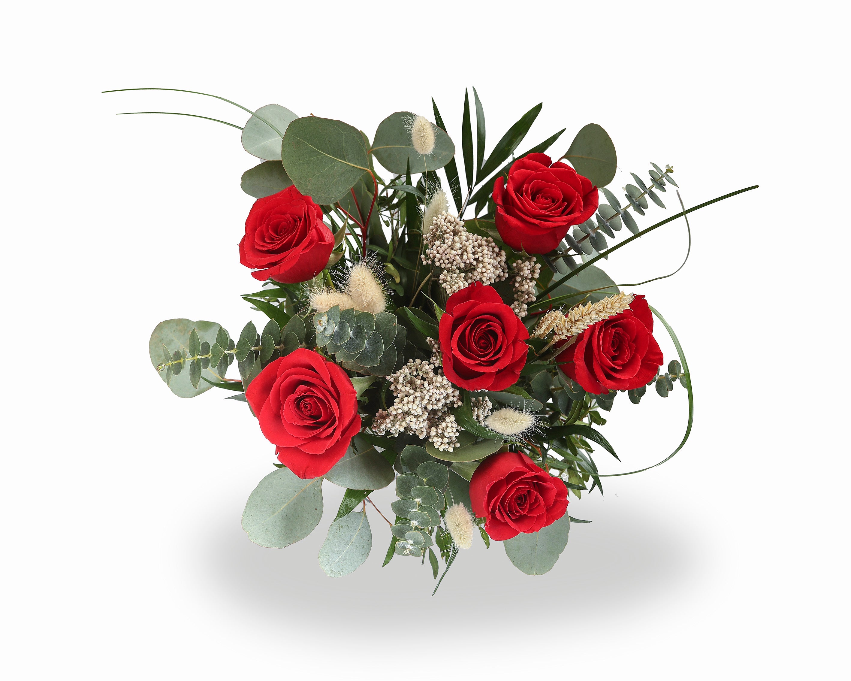 Ramo de 6 rosas rojas – Flors i mes