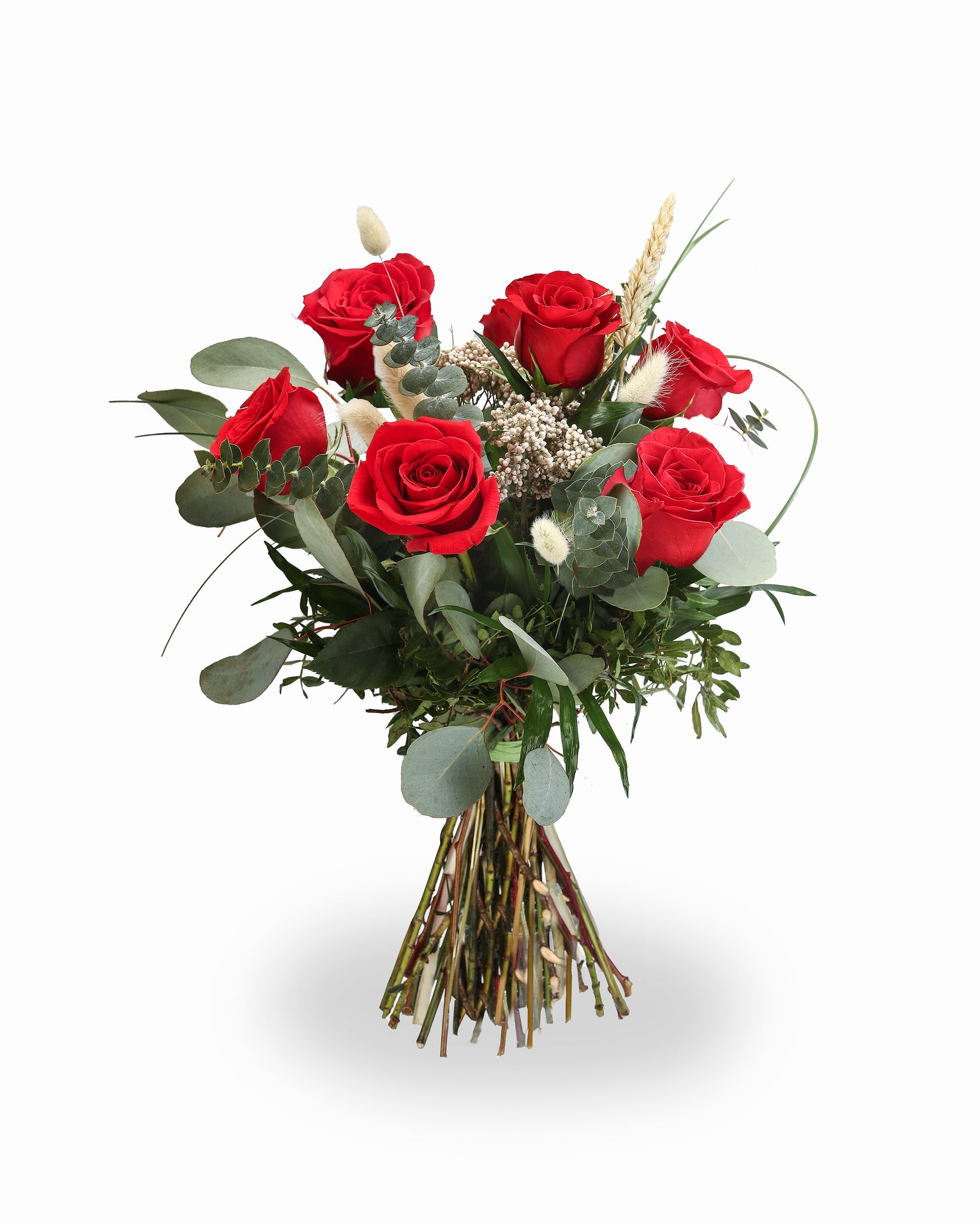 Ramo de 6 rosas rojas – Flors i mes