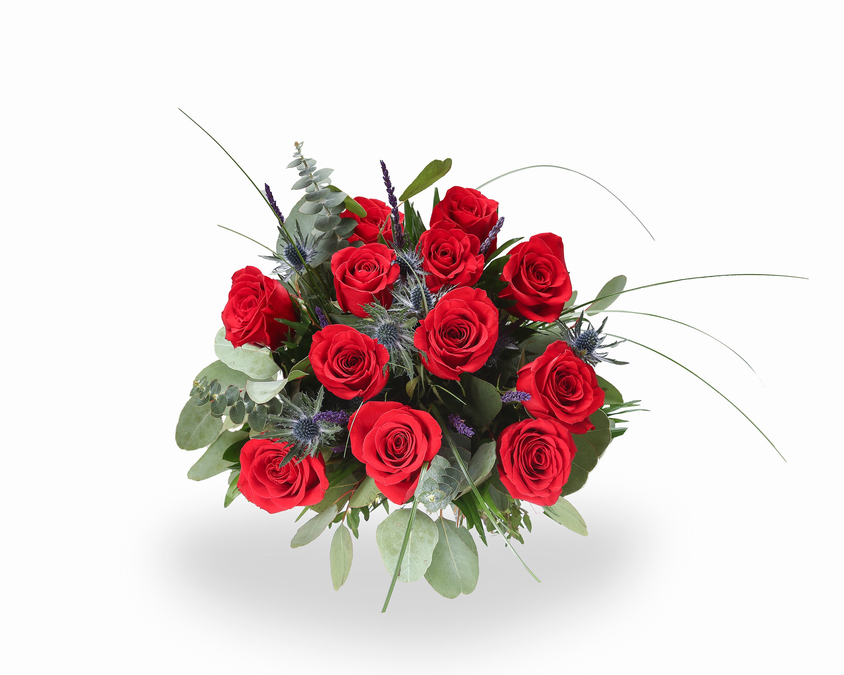 Ramo de 12 rosas rojas – Flors i mes