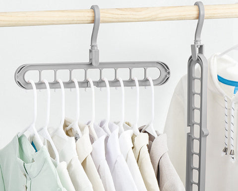 plastic space saving hangers