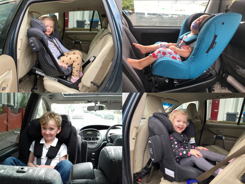 Axkid rear facing car seats