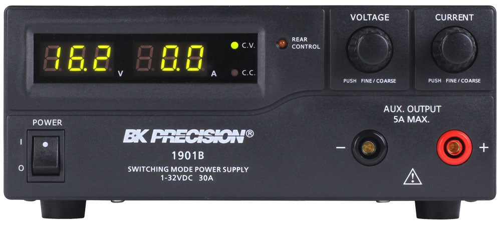  BK Precision 1901B-220V Switching DC Power Supply, 220V, 1-30V. Model 1901B-220V 