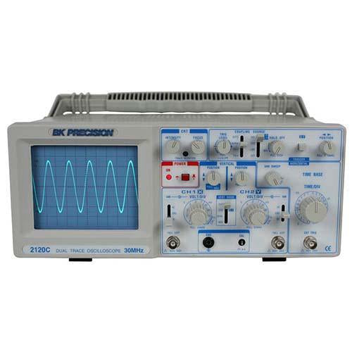  BK Precision 30 MHz Analog Oscilloscope 