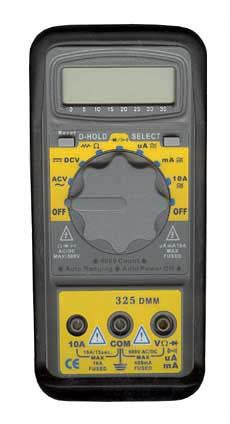  Digital Multimeter Auto-Ranging 3 3/4 Digit + Bar Graph Model DM326 