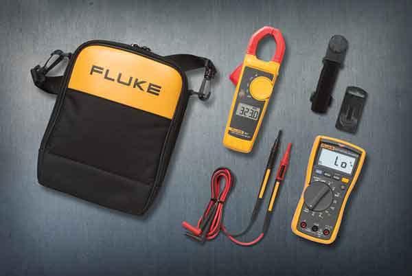  Fluke 117/323 Electricians Multimeter Combo Kit 