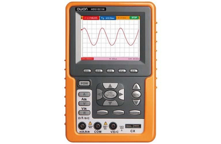  Owon Handheld Oscilloscope 20 MHz; Single Channel 