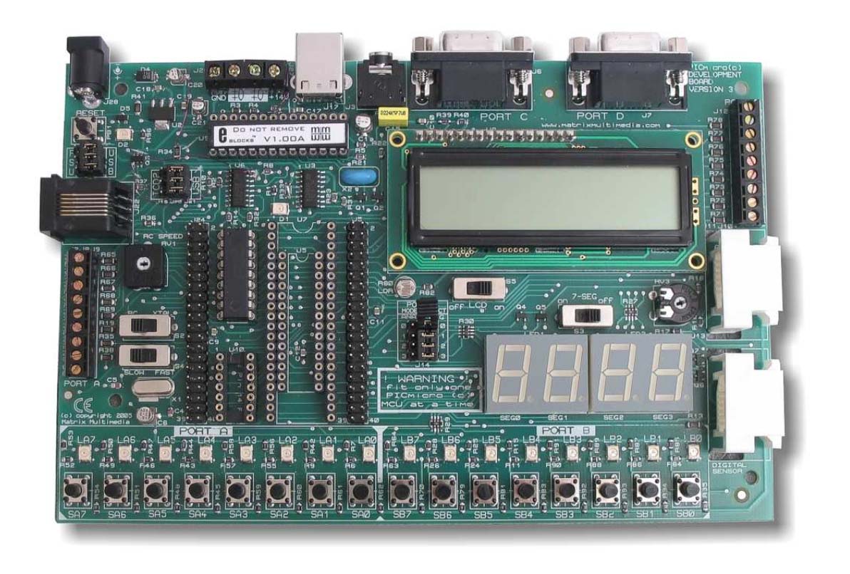  PICMicro Development Board Ver 3 