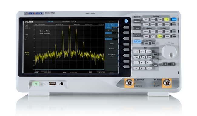  Siglent SSA3021X Spectrum Analyzer (9KHz~2.1GHz) 