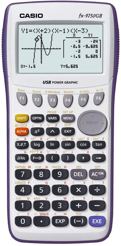 svale Lederen imperium Casio Graphing Calculator Model 9750GII – Electronix Express