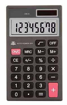  8-digit Dual-power Calculator 