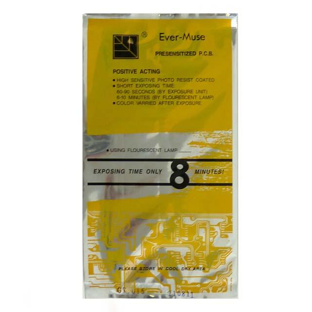  Pre-Sensitized Positive -Photo Resist Printed Circuit Boards 3.9 x 5.9 inches-singleside 